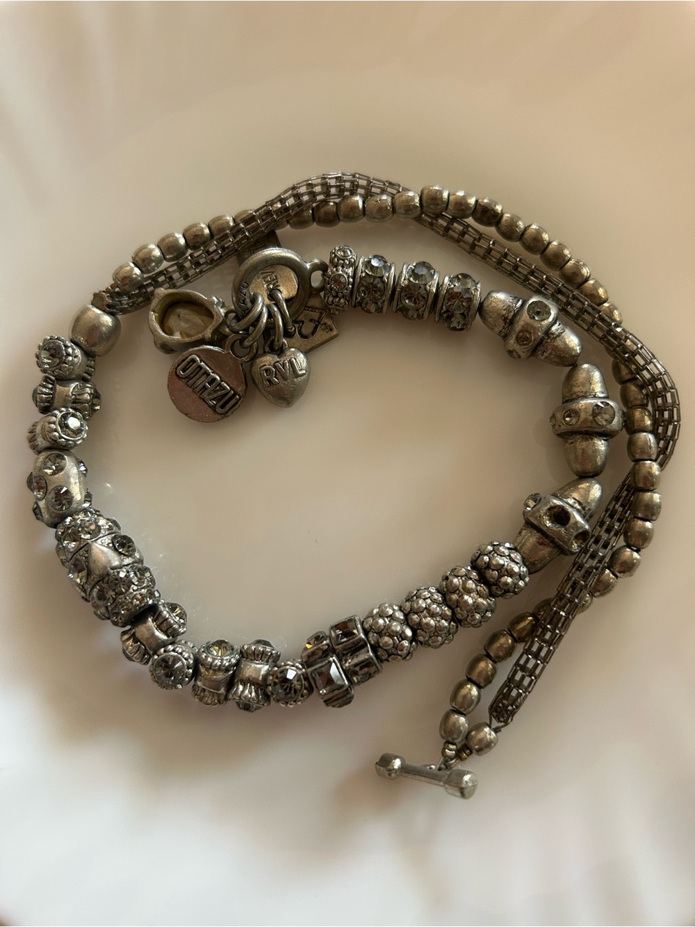 Rodrigo Otazu 18” necklace, Revolution with love